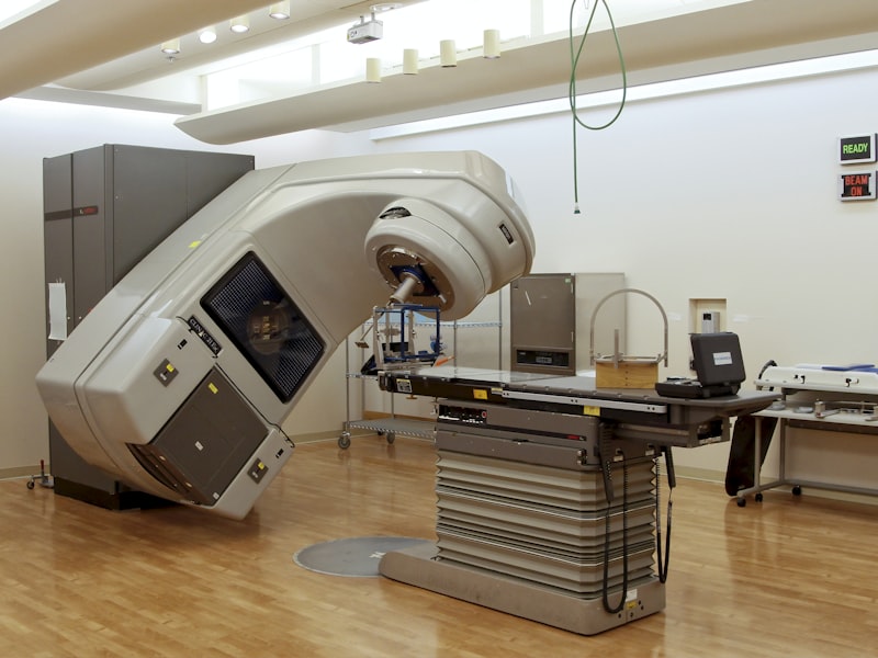 Linear accelerator configured for stereotactic radiosurgery in a treatment vault